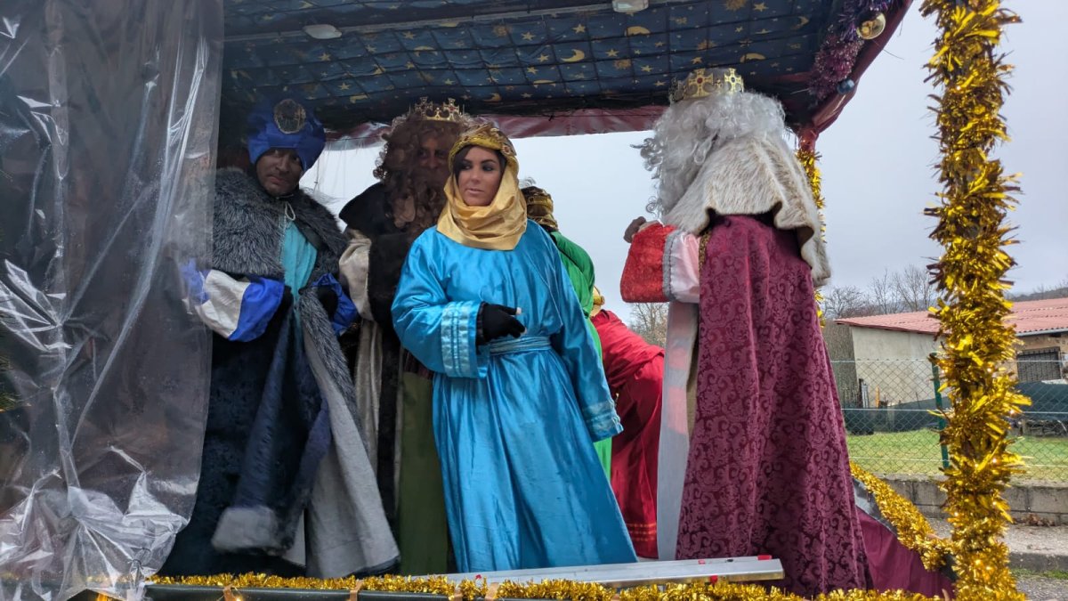 Cabalgata de los Reyes Magos en La Ercina.