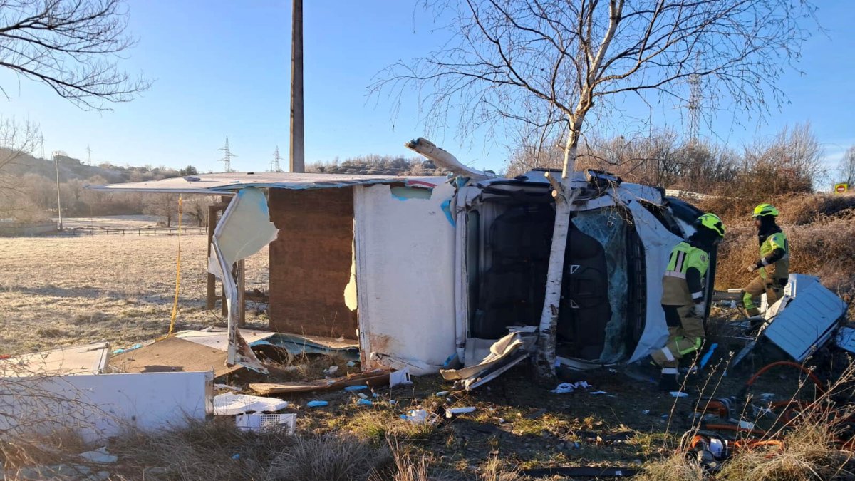 Un fallecido en un accidente en la carretera CL-631 a su paso por el municipio berciano de Toreno (León)