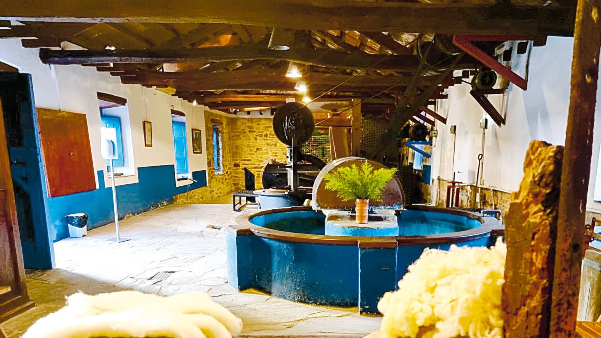 El interior del Batán Museo.