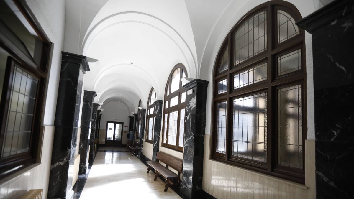 Vista de archivo del interior de la Audiencia Provincial. RAMIRO
