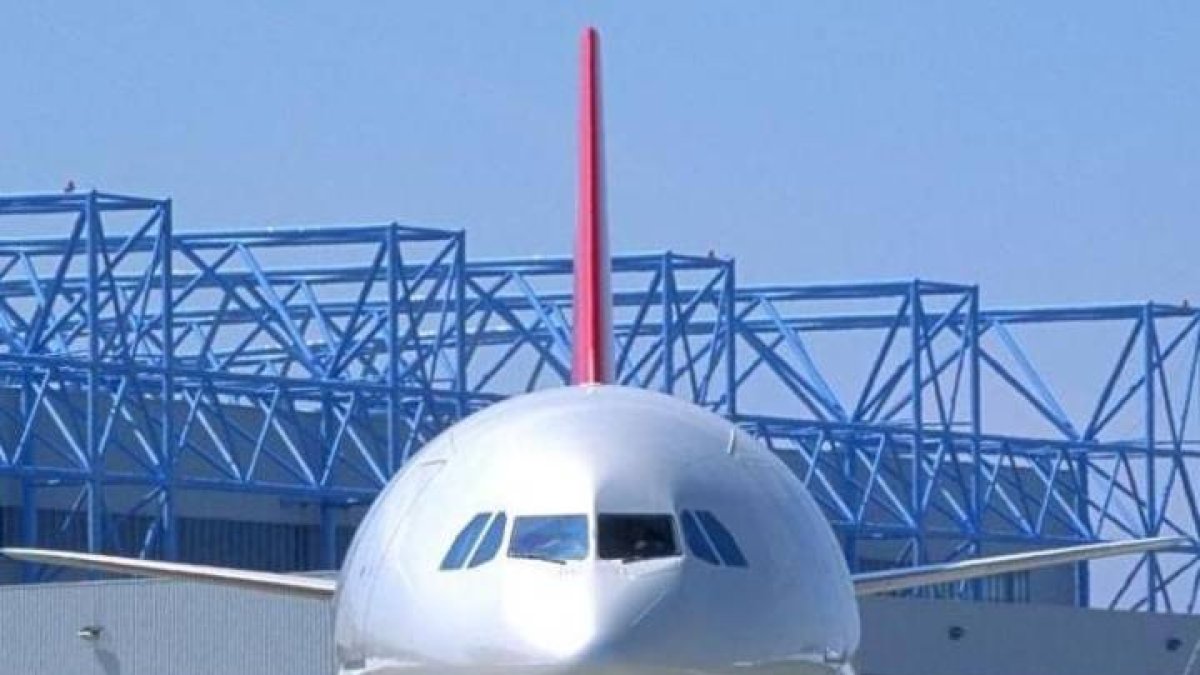 Imagen de archivo de un avión. EP