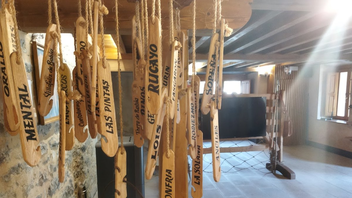 Entrada del Museo de la Lana Trashumante de Salamón.