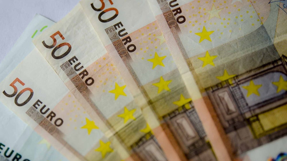 Billetes de 50 euros.