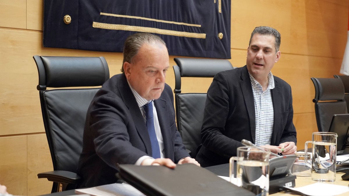 El presidente del Consejo de Cuentas, Mario Amilivia, presenta el informe Fiscalización de los beneficios fiscales de la Comunidad Autónoma de Castilla y León, ejercicio 2021.