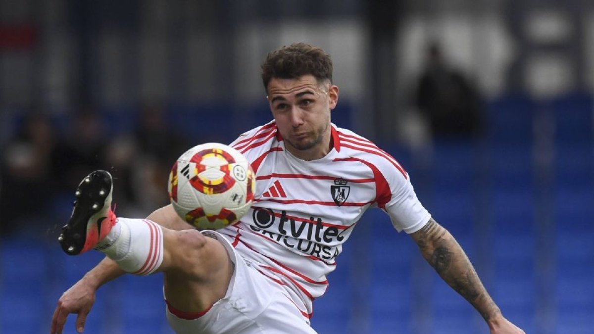 Thomas Carrique marcó su primer gol de esta Liga el pasado domingo en el Johan Cruyff. PACO LARGO