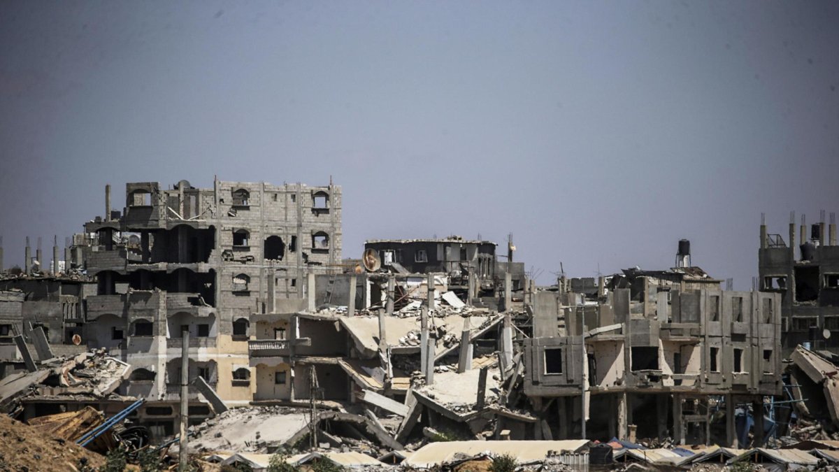 La Franja de Gaza del pasado julio. 