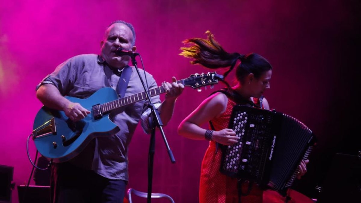 Un concierto de Maraya Zydeco Trío. DL