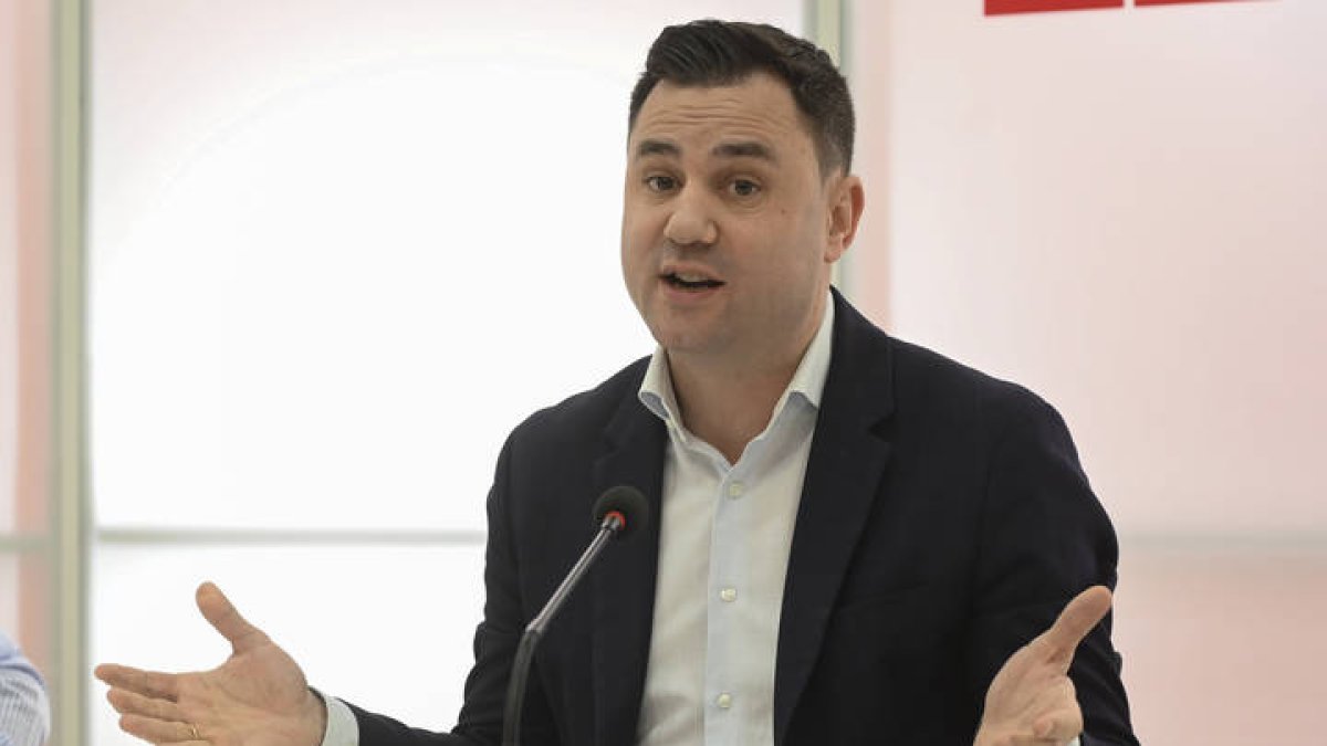 El diputado del PSOE por León Javier Alfonso Cendón.