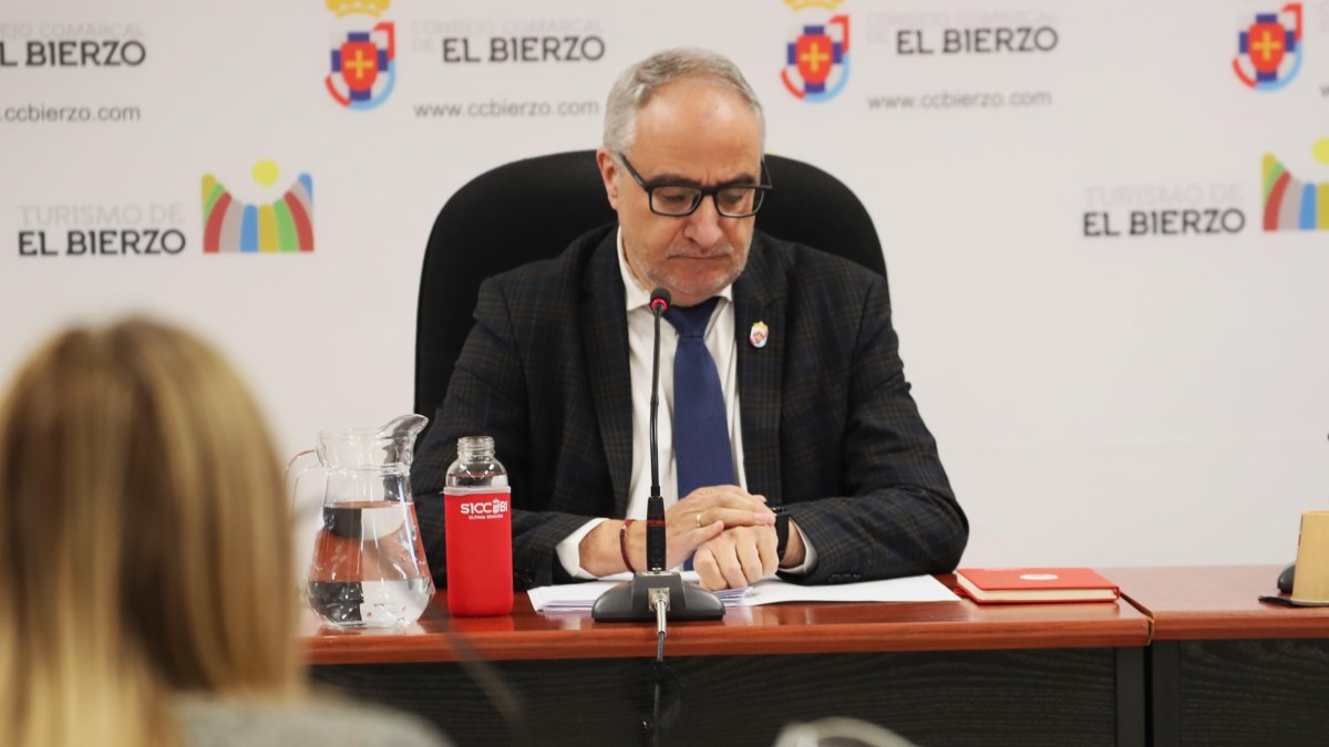 Imagen de archivo de Olegario Ramón en un Pleno.