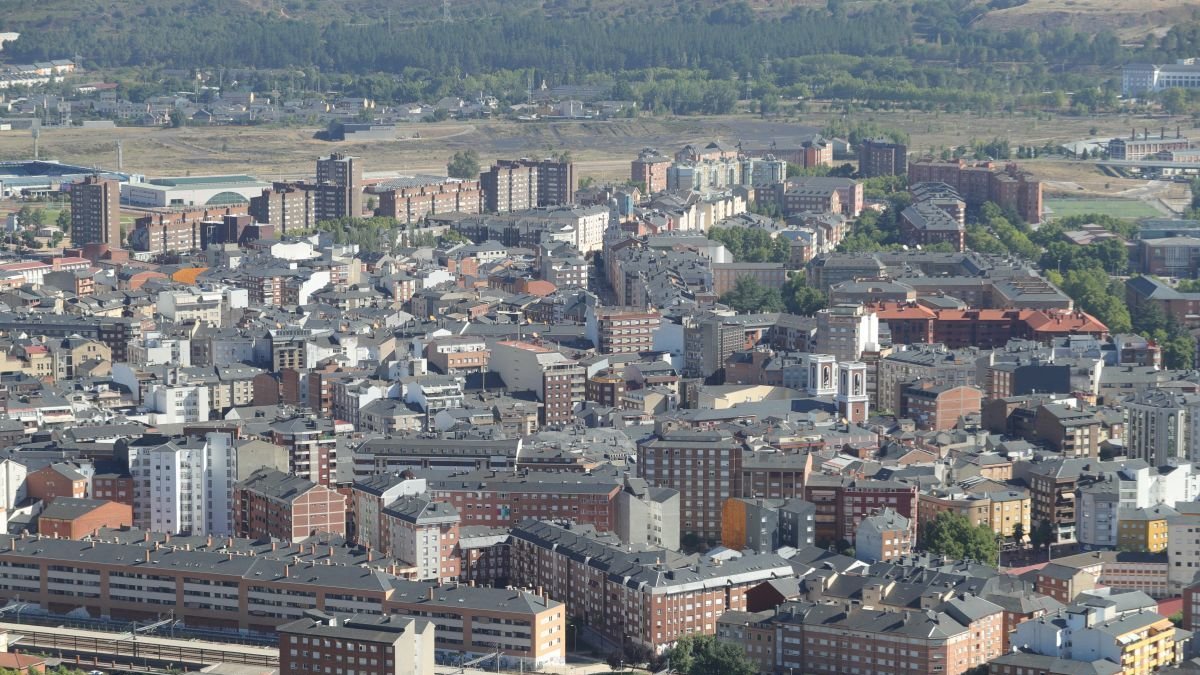 El ámbito territorial del entorno residencial de rehabilitación del barrio de  La Puebla (en la imagen parcial), se estableció mediante orden de la Junta. l. de la mata