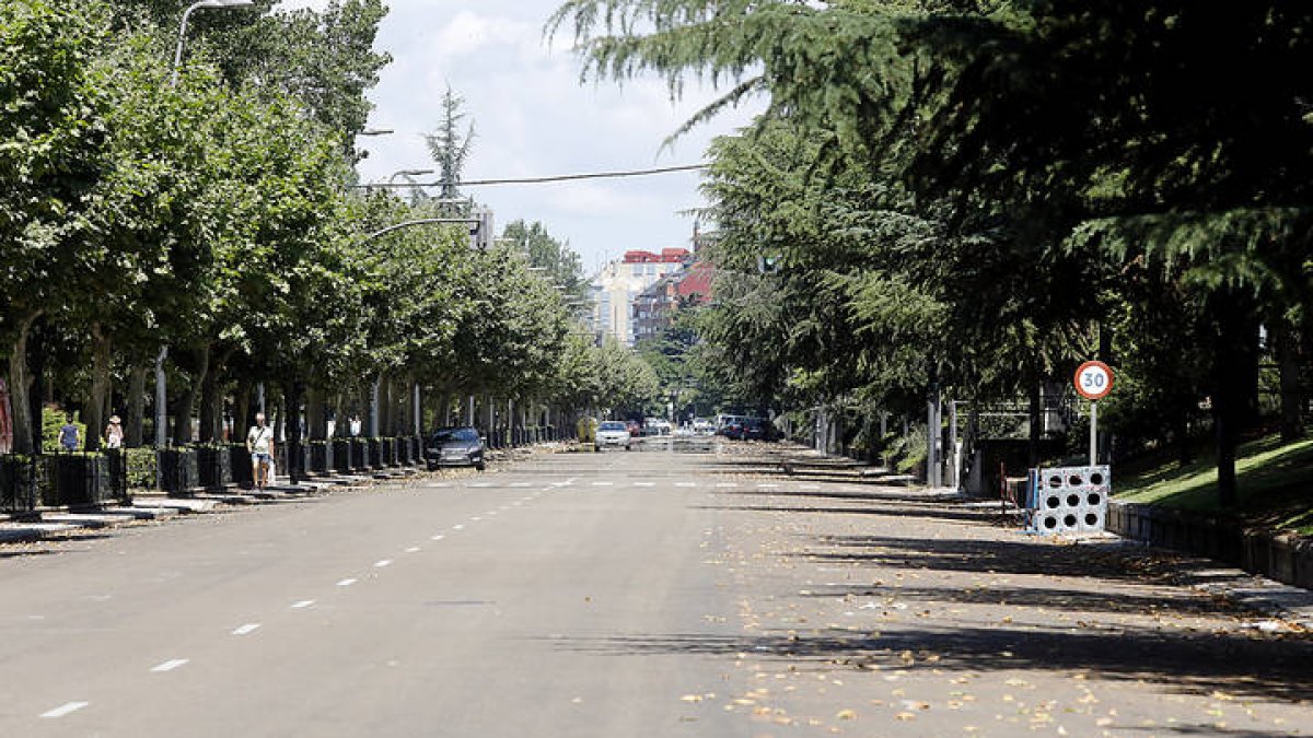 Vista del Paseo de Papalaguinda.