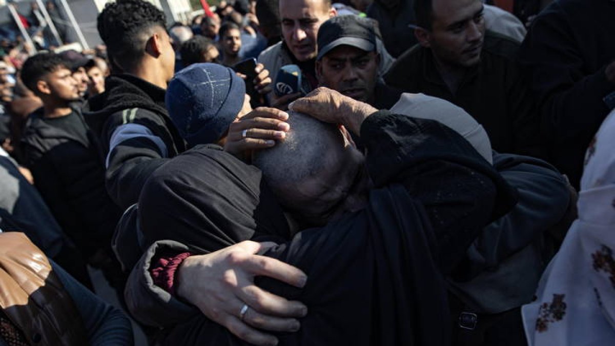 Liberación de prisioneros palestinos por el alto el fuego en Gaza.
