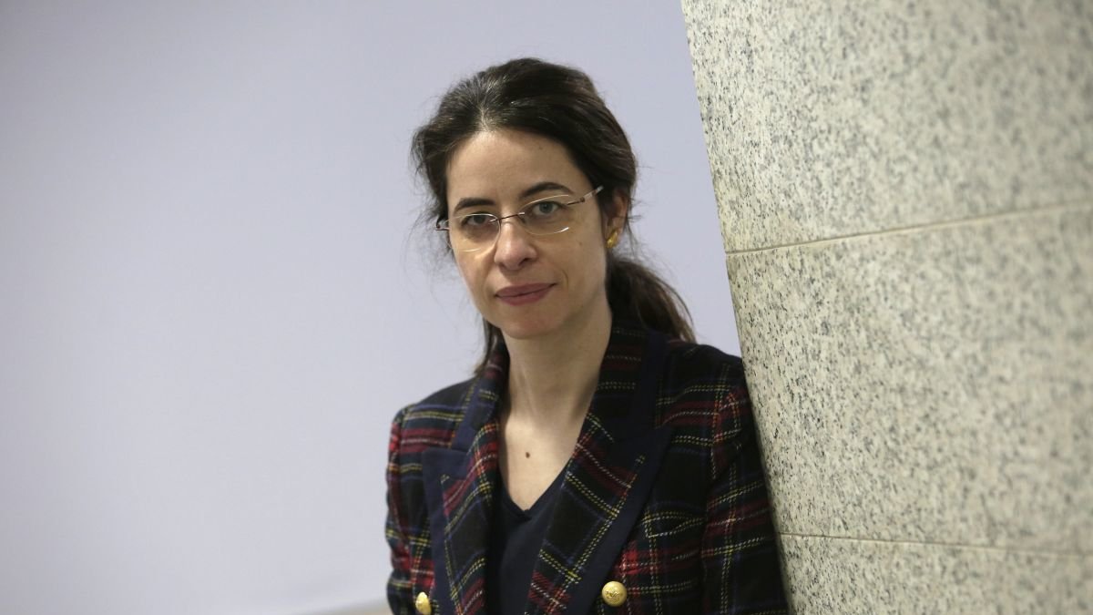 Silvia Nicolás Alonso, premiada por su labor en la historia de la veterinaria. ángelopez