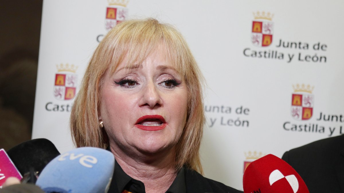 La consejera de Industria, Comercio y Empleo, Leticia García.