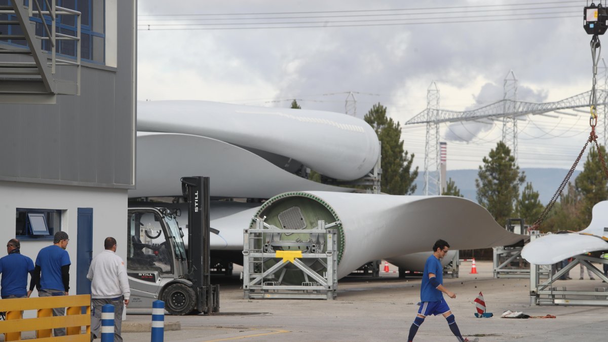 Imagen de archivo de la planta de LM, hoy GE Vernova..