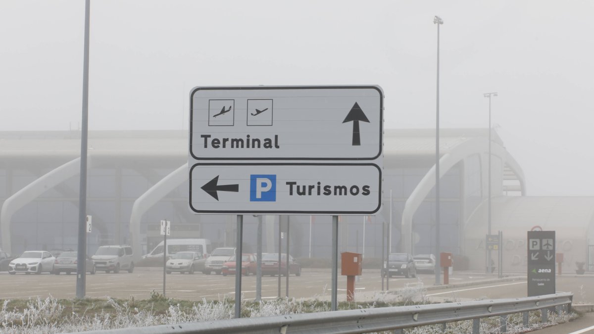 Instalaciones del Aeropuerto de León.