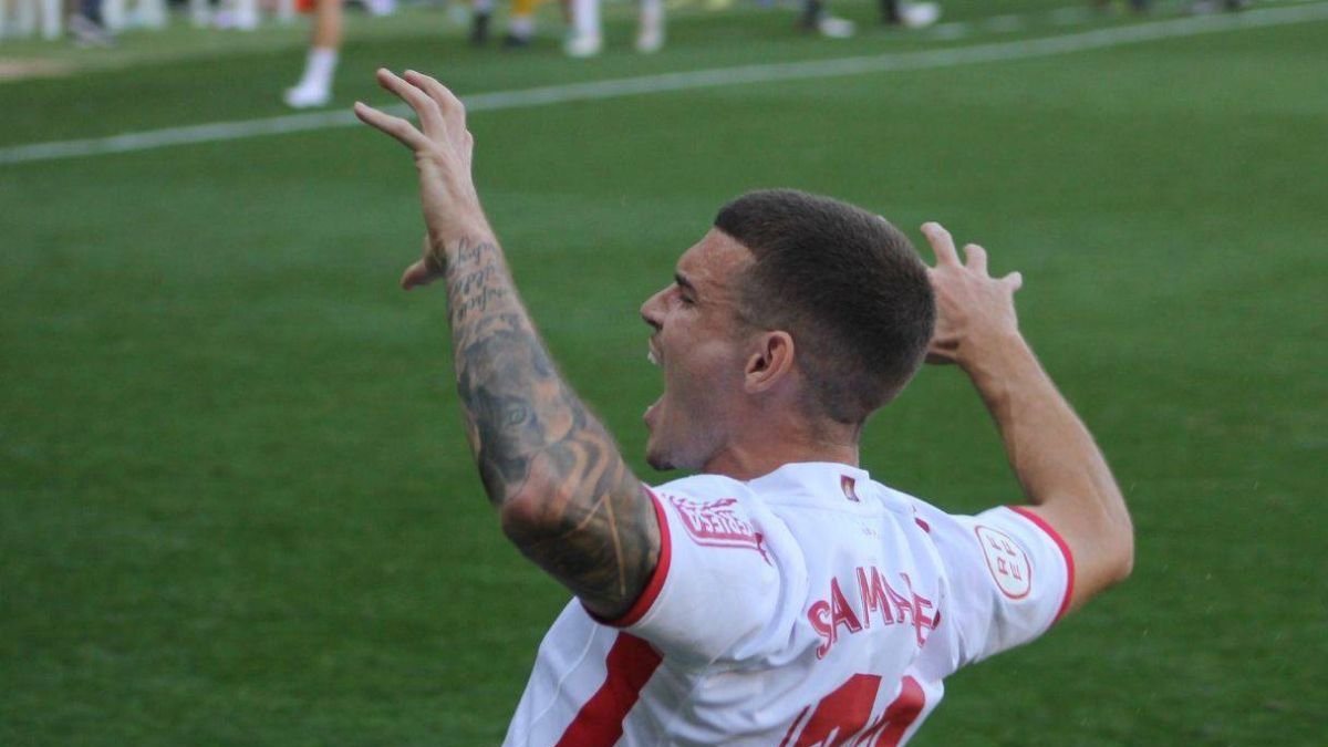 Santi vuelve a ser Samanes y espera que cuanto antes se vea sobre el campo su mejor versión. DL