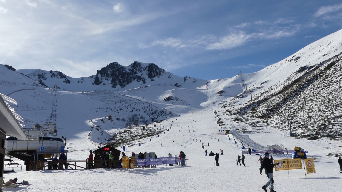Estación de esquí de San Isidro. ICAL