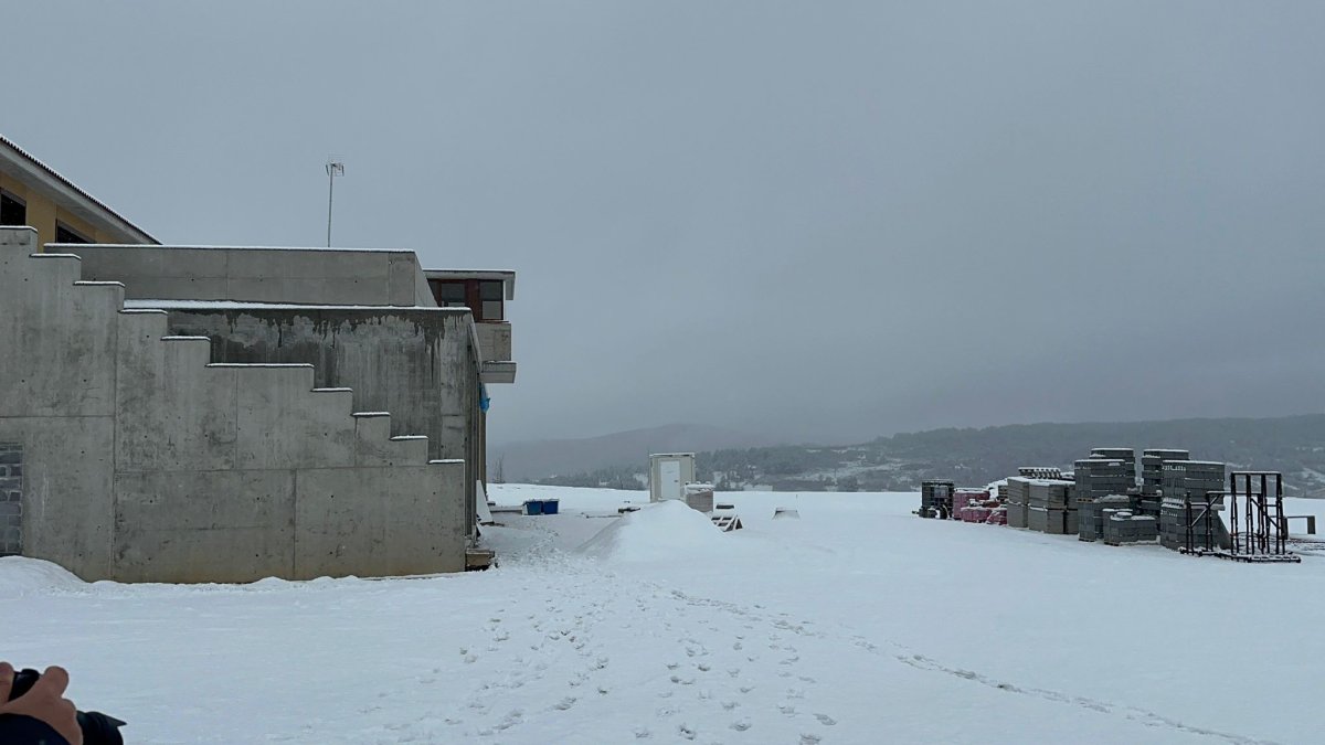 Imagen de archivo de nieve en la provincia leonesa.