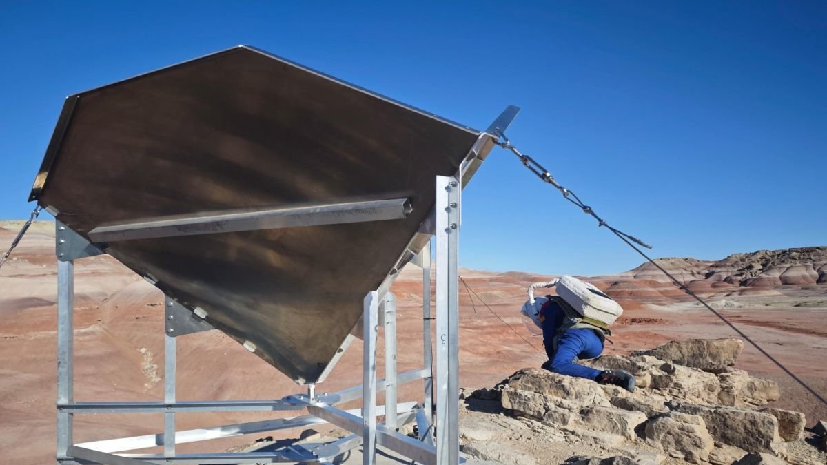 Reflector en la MDRS.