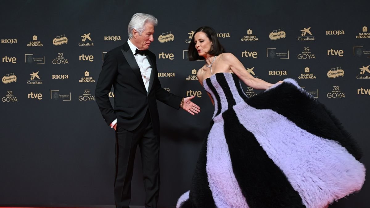 Richard Gere y Aitana Sánchez-Gijón. EFE