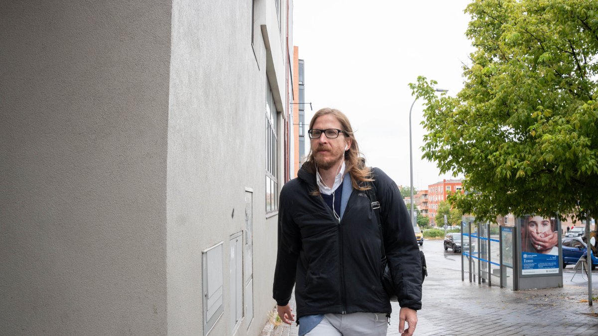 El coportavoz de Podemos, el leonés Pablo Fernández.