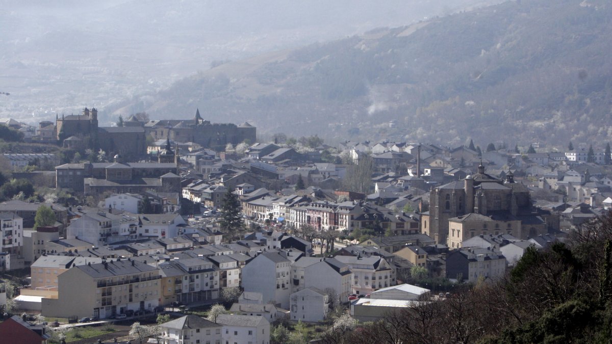Vista de Villafranca del Bierzo, en una imagen de archivo.