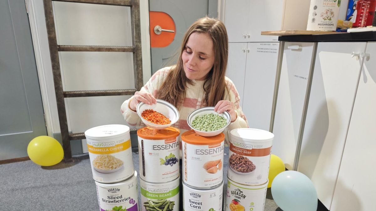 Comida deshidratada de la MDRS.