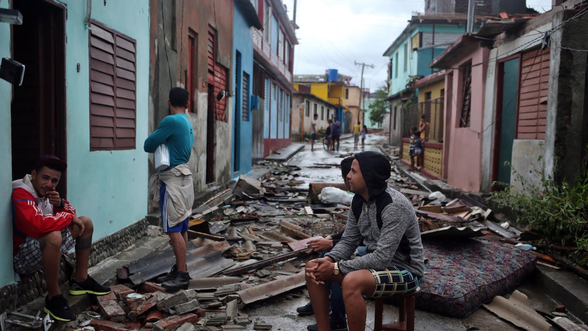 Huracán Matthew en Cuba en 2017.