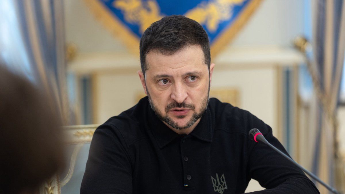 El presidente de Ucrania, Zelenski. Presidency/Ukrainian