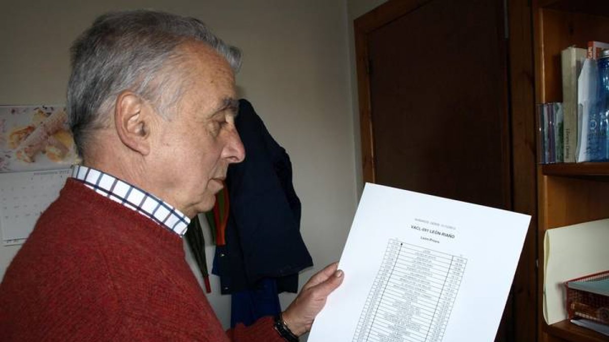 Manuel Jesús Rodríguez, exalcalde de Cebanico, en una imagen de archivo.