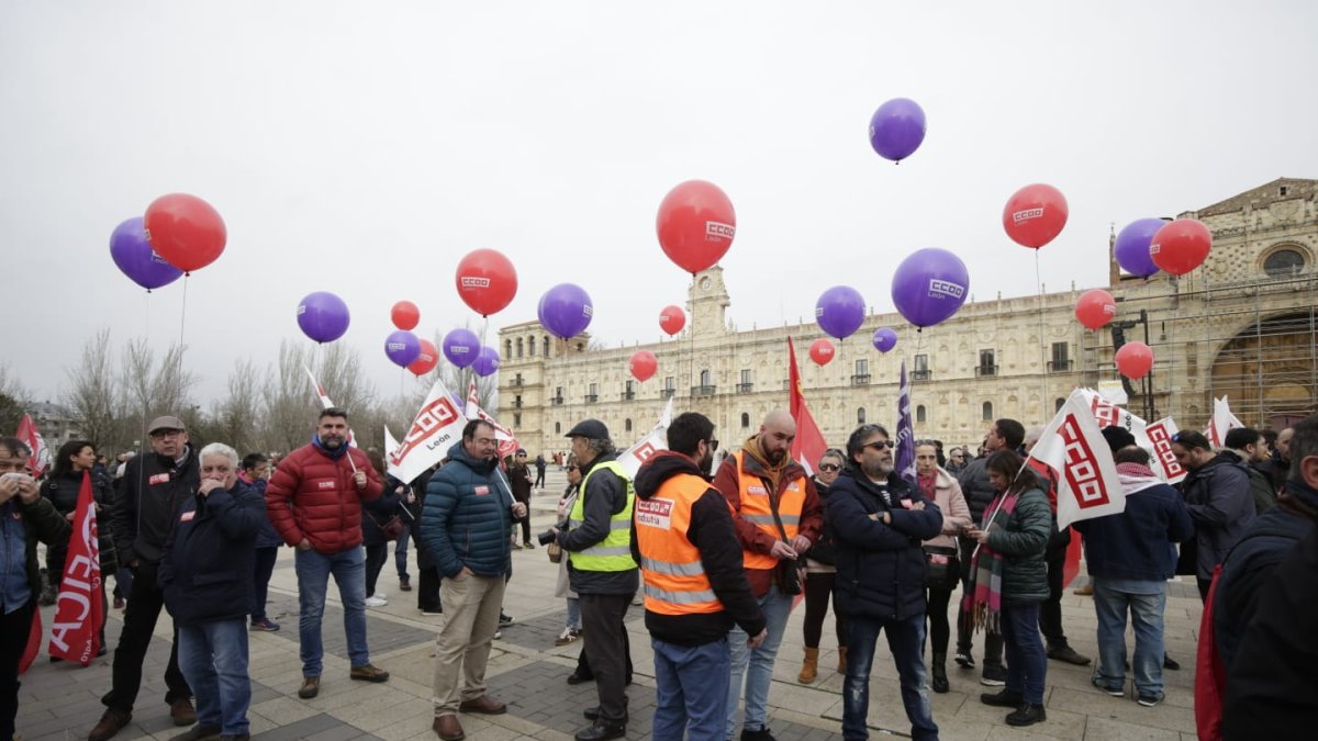 Manifestación del 16-f: león, “un enfermo terminal que se levanta”