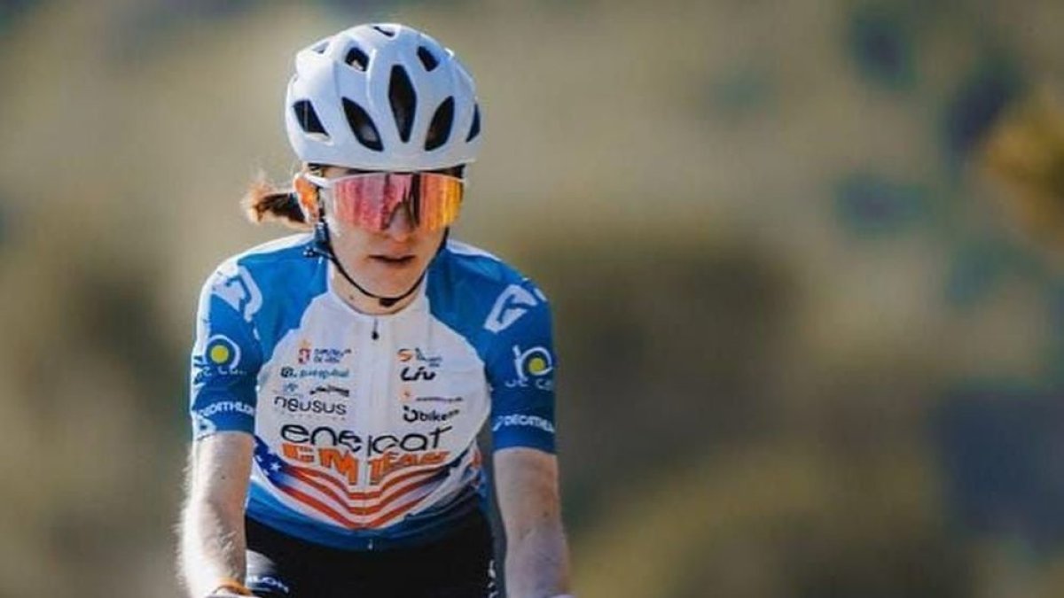 Nicole Steinmetz en una de las etapas.