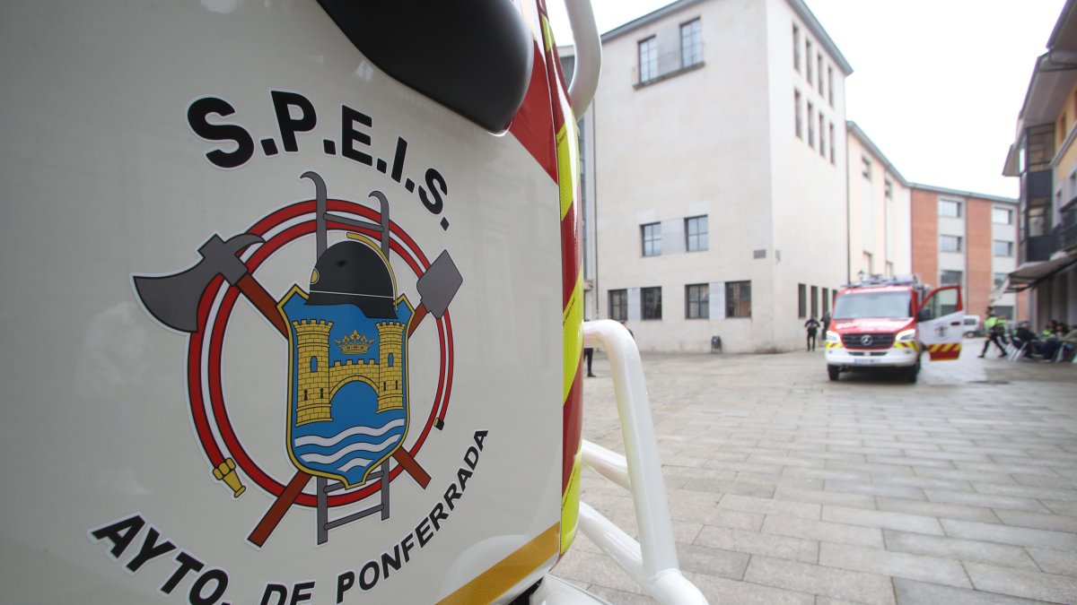 Imagen de los Bomberos de Ponferrada.