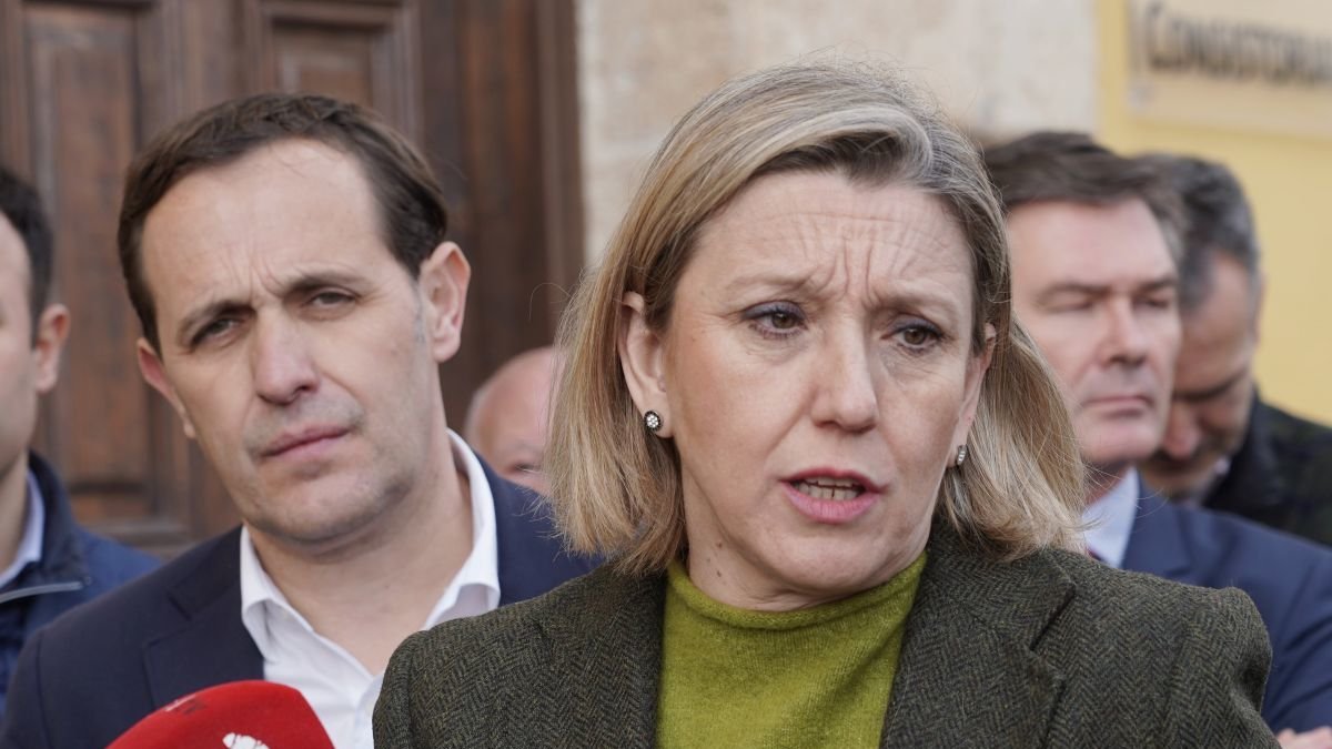 La vicepresidente de la Junta, Isabel Blanco.