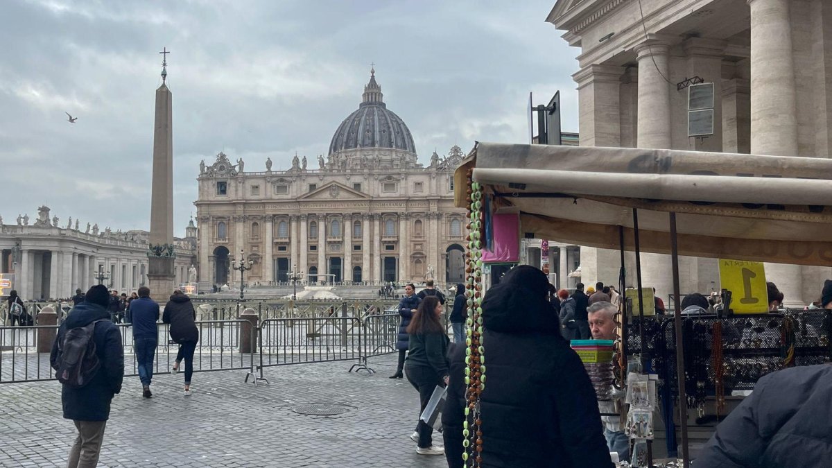 La plaza de San Pedro del Vaticano -EFE Claudia Sacristán Valle