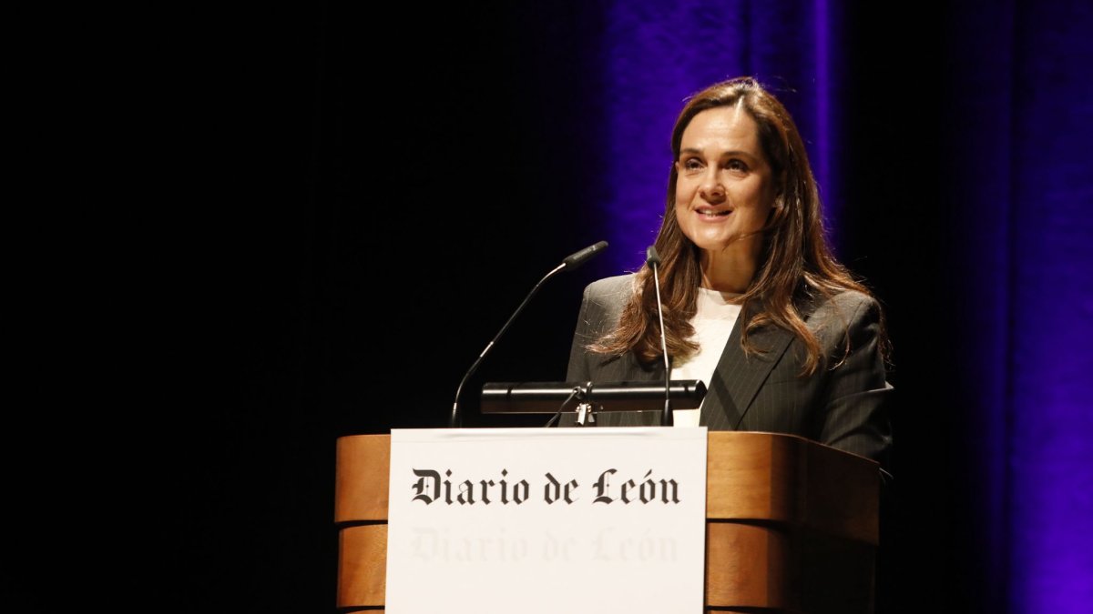 La presidenta del Diario de León, Adriana Ulibarri.