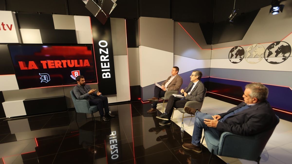 José Ramón García, anoche, en el programa La Tertulia.