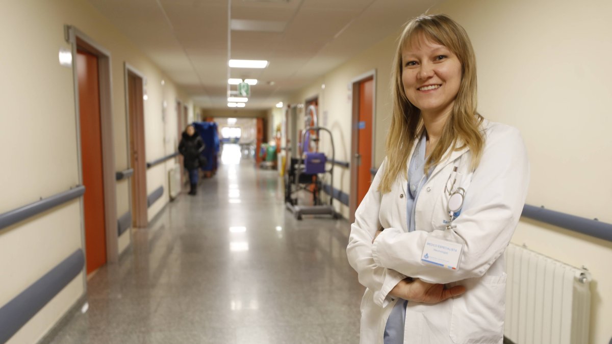 La neumóloga del Hospital San Juan de Dios Marta Eleonora Gajawska.