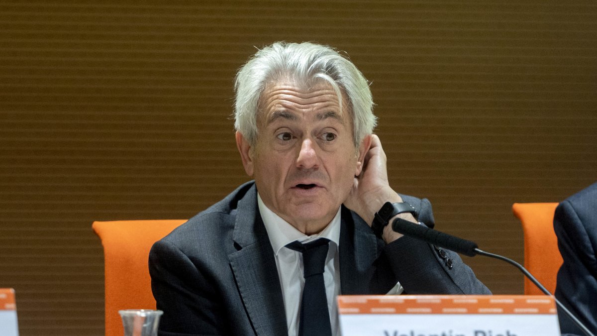 Archivo - El presidente del Consejo General de Economistas de España, Valentín Pich.