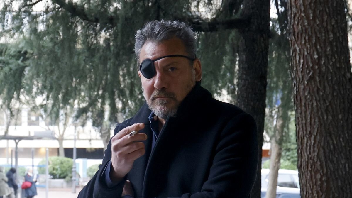 El escritor Ray Loriga en la entrevista con Efe para hablar de su nueva novela.