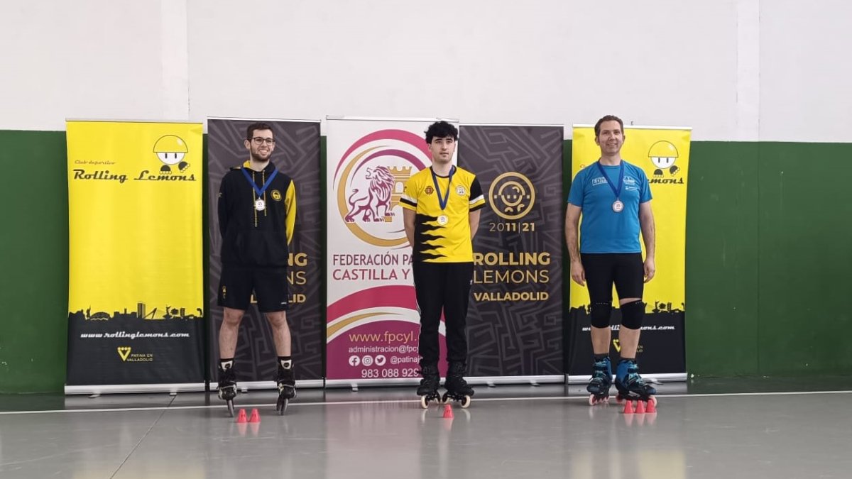 Dani García queda subcampeón de Castilla y León de roller cross
