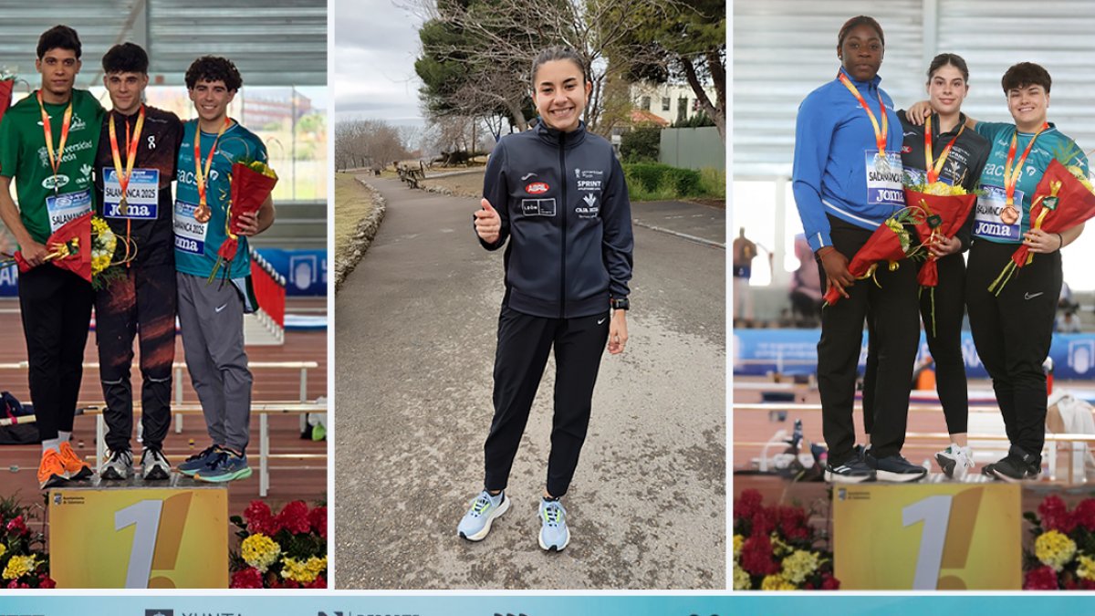 Cuatro medallas para el ULE Sprint.