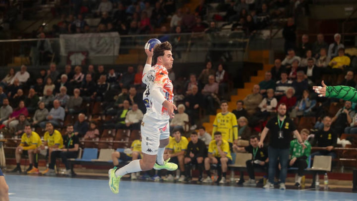 Carlos Álvarez, durante el partido del pasado sábado en el Palacio.