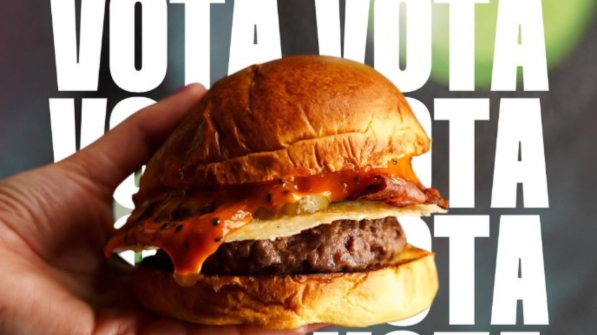 La hamburguesa EM2 de The Carnivan Superbar de León.