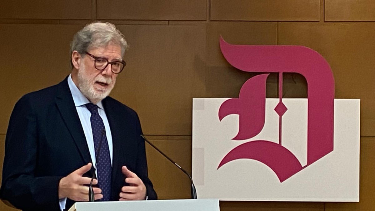 El presidente de la CEOE en Castilla y León, Santiago Aparicio