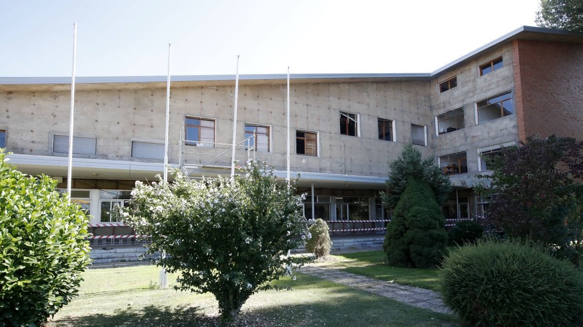 Exterior de la escuela de ingenierías agrícolas.