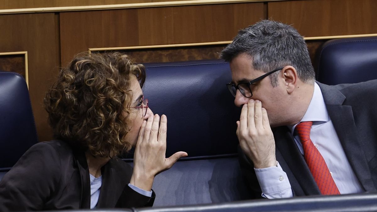 Montero con Bolaños.