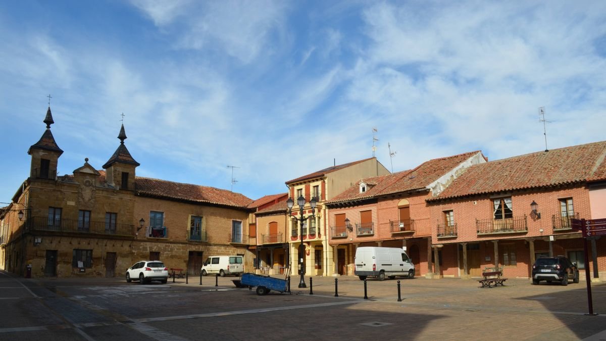 Plaza Mayor de Valderas, en una imagen de archivo.