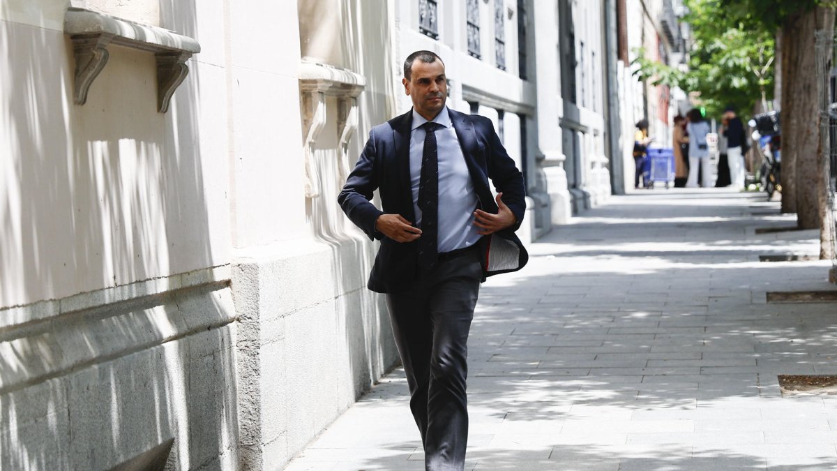 Imagen de archivo de Alberto González Amador, novio de la presidenta de Madrid, Isabel Díaz Ayuso. EFE/ Rodrigo Jimenez